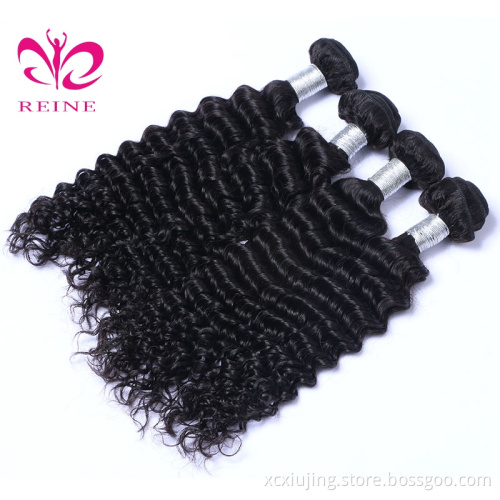 2018 New Coming Factory In Stock Can be Bleached Dyeable Virgin Brazilian Deep Curly Hair for black woman